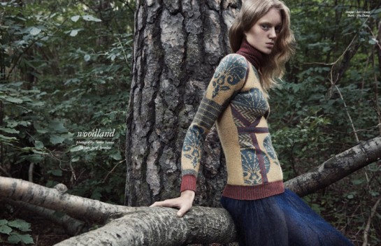 Woodlands -Photographed by Ninja Hanna  styled by Josef Forselius Schön!  editorial 